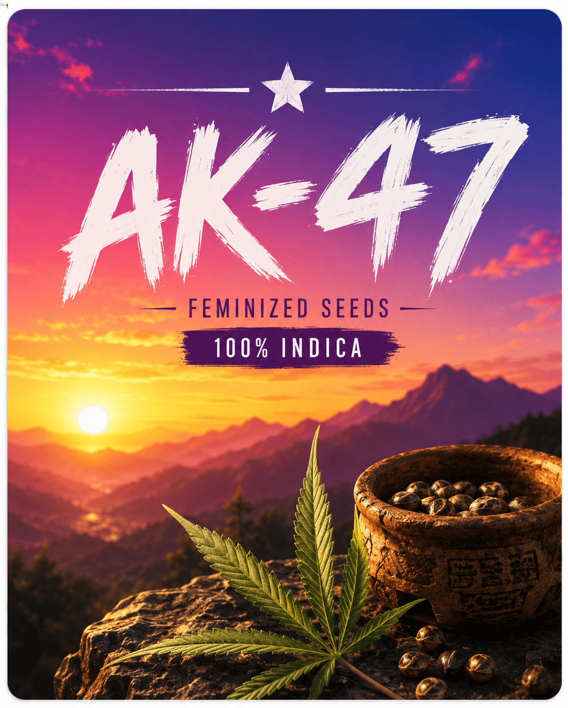 AK 47 XTRM ® Feminized Marijuana Seeds - photo 5