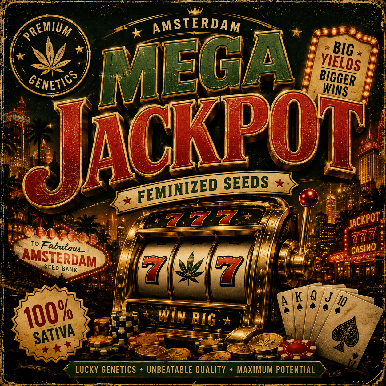 Mega Jackpot Feminized Seeds - photo 3