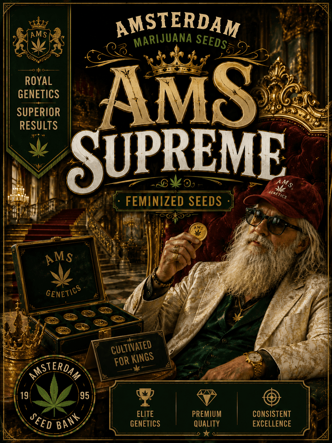 AMS Supreme Feminized Seeds - photo 3