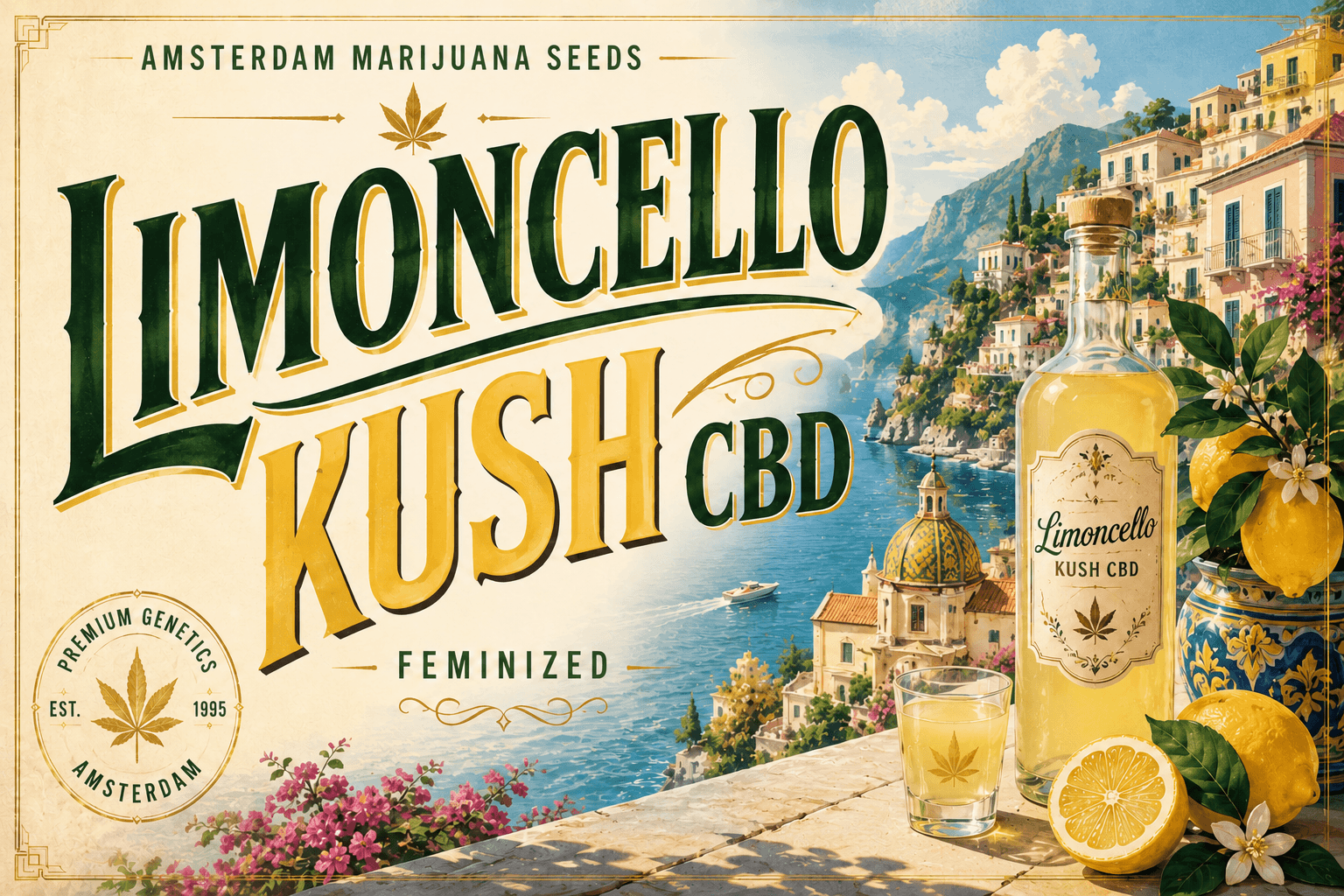 Limoncello Kush CBD Feminized Seeds - photo 3