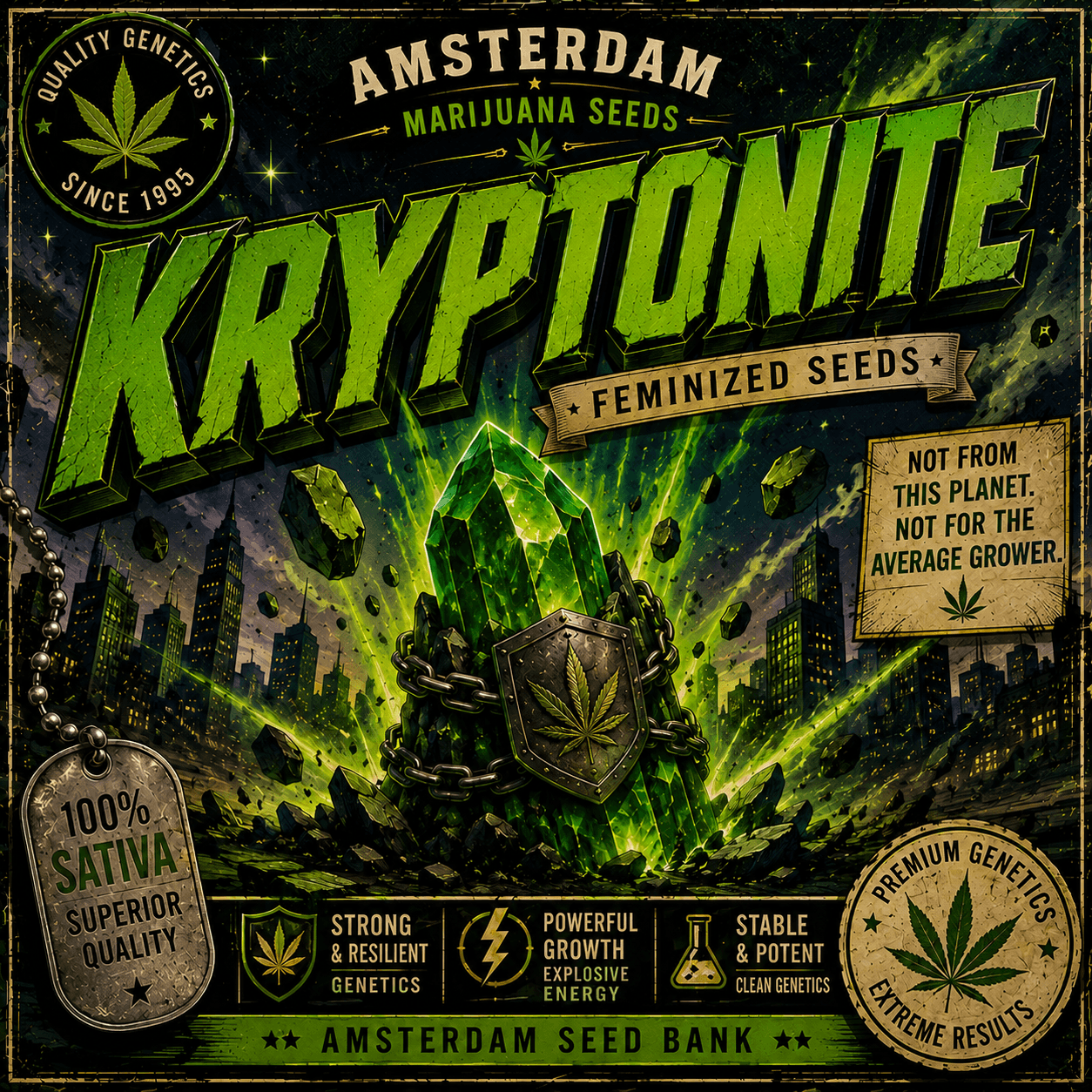 Kryptonite Feminized Seeds - photo 3