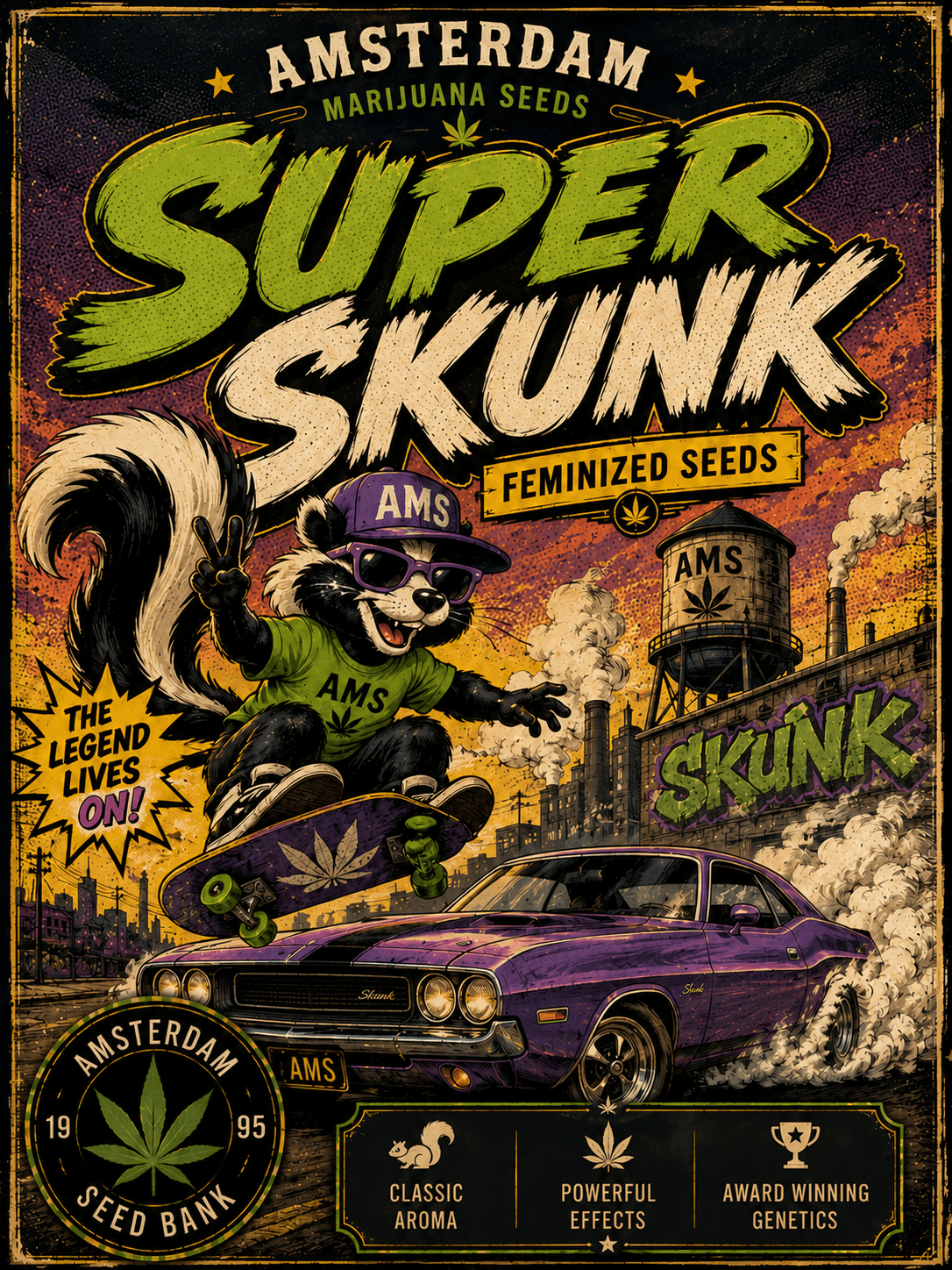 Super Skunk Feminized Seeds - photo 3
