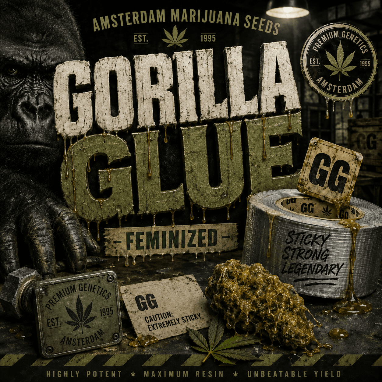 Gorilla Glue Feminized Seeds - photo 3