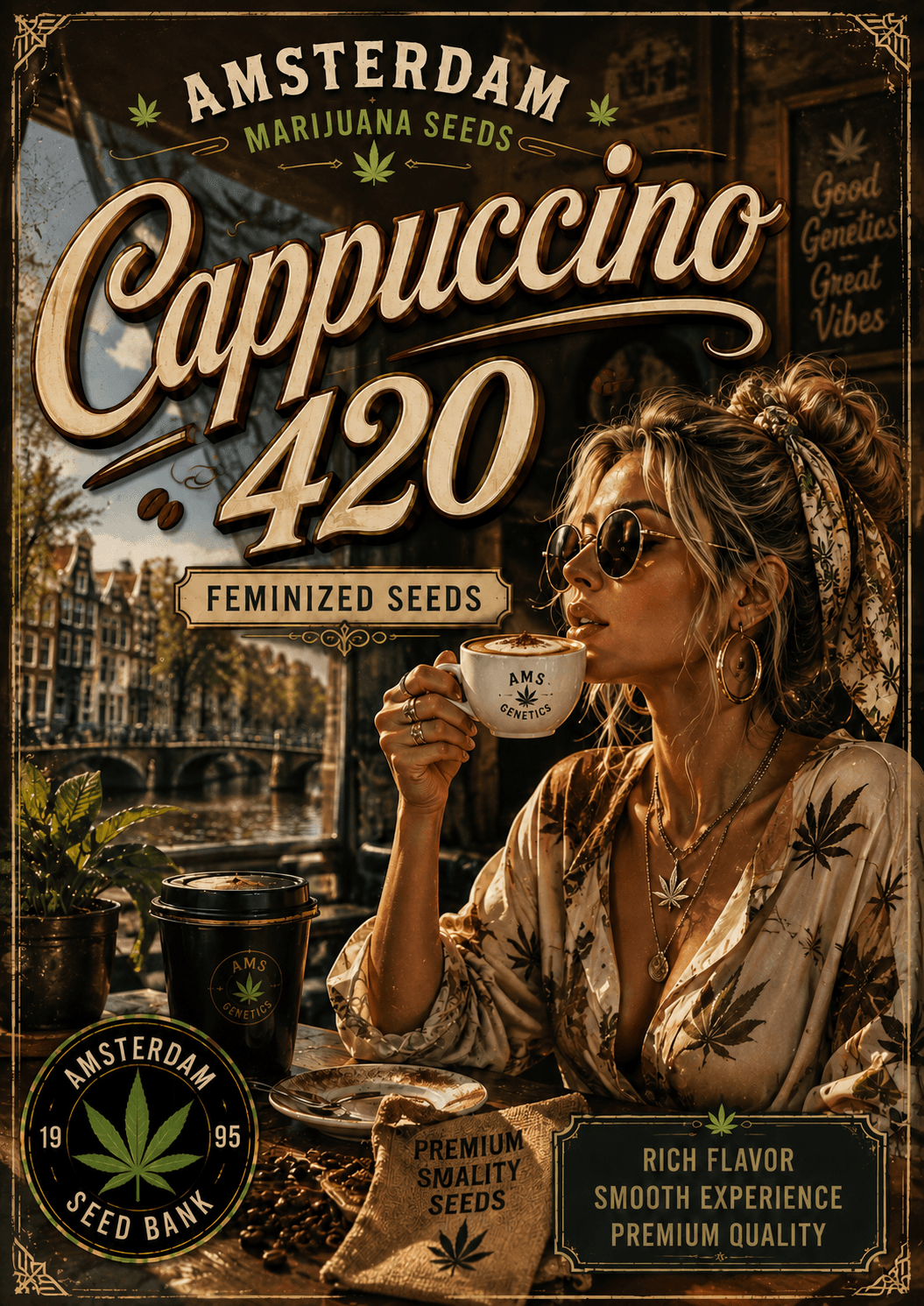 Cappuccino 420 Feminized Seeds - photo 3