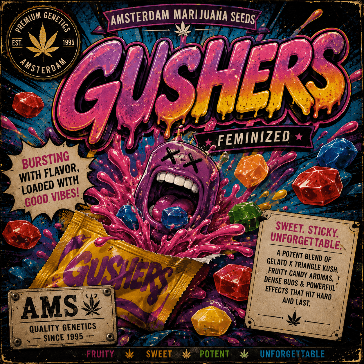 Gushers Feminized Seeds - photo 3