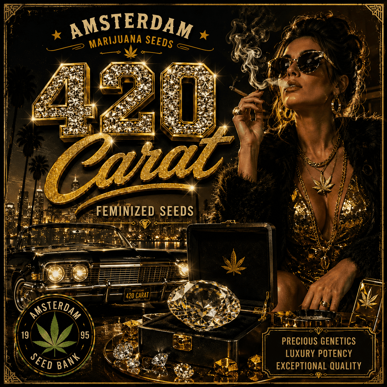 420 Carat Feminized Seeds - photo 4