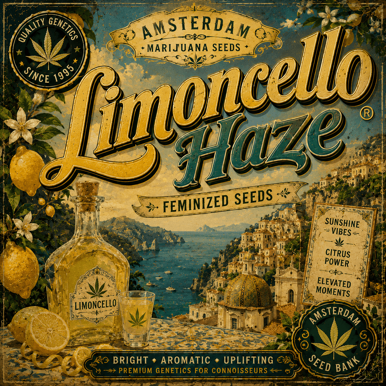 Limoncello Haze ® Feminized Seeds - photo 3