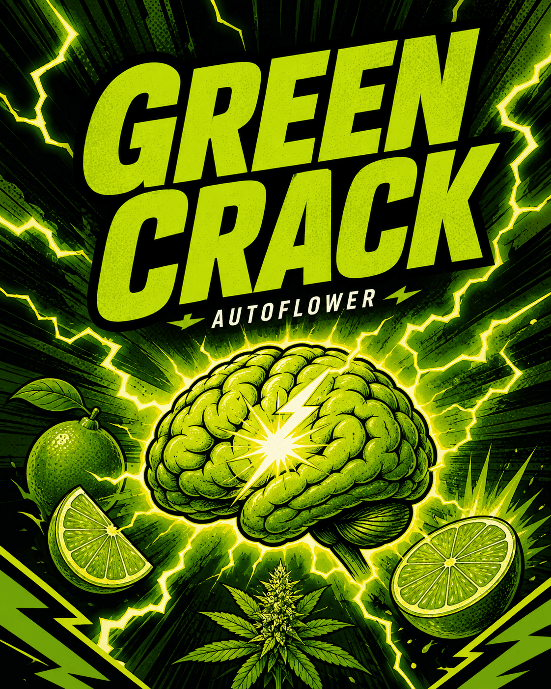 Green Crack Autoflower Seeds - photo 4