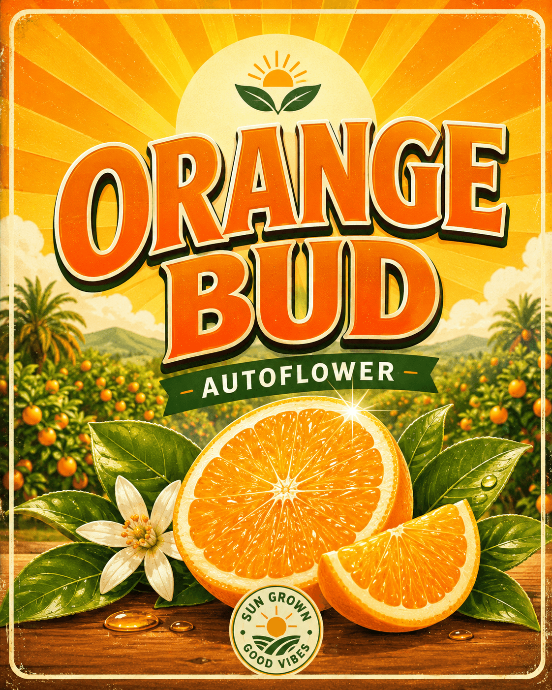 Orange Bud Autoflower Seeds - photo 2
