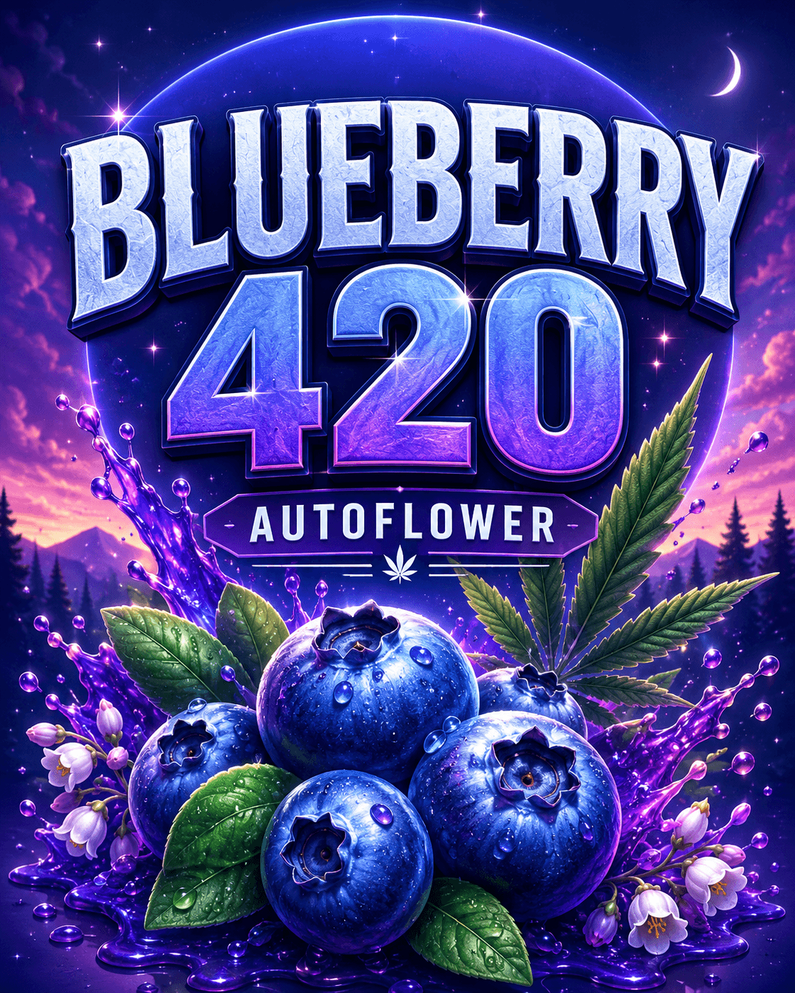Blueberry 420 Autoflower Seeds - photo 10