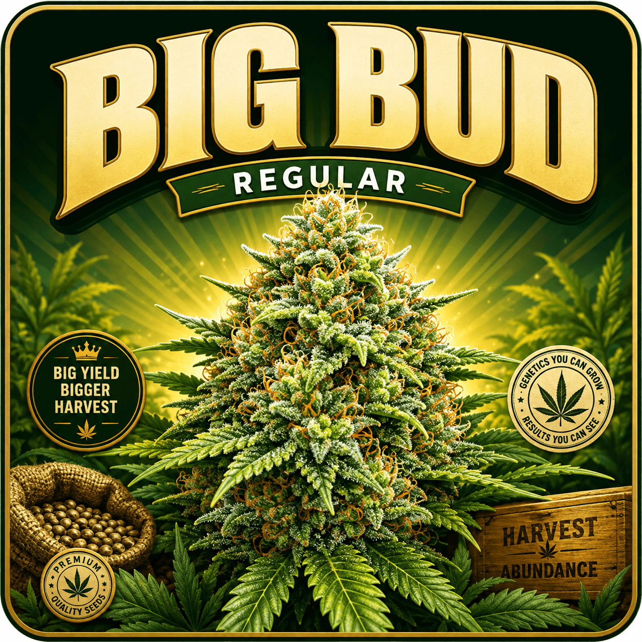 Big Bud Regular Seeds - photo 4
