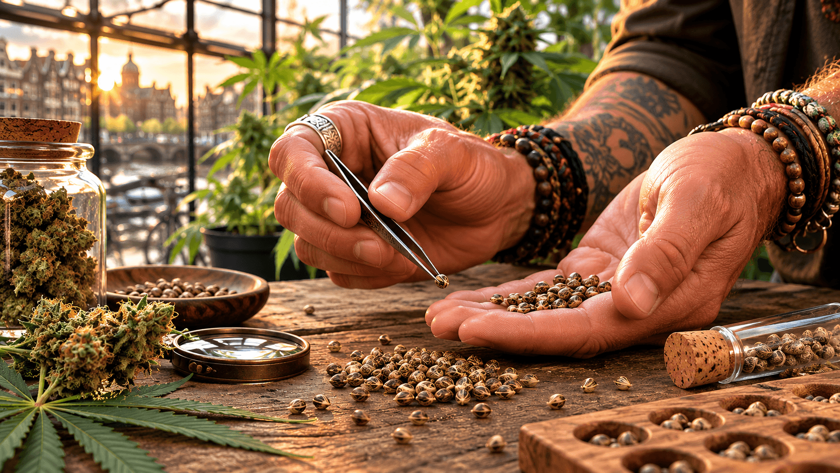Welcome to AMS: Amsterdam’s Premier Weed Seed Breeders
