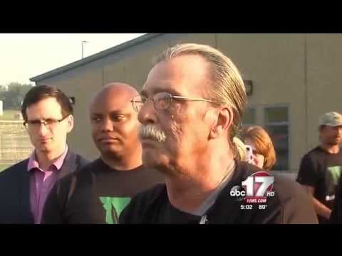 The release of Jeff Mizanskey! Free at last!