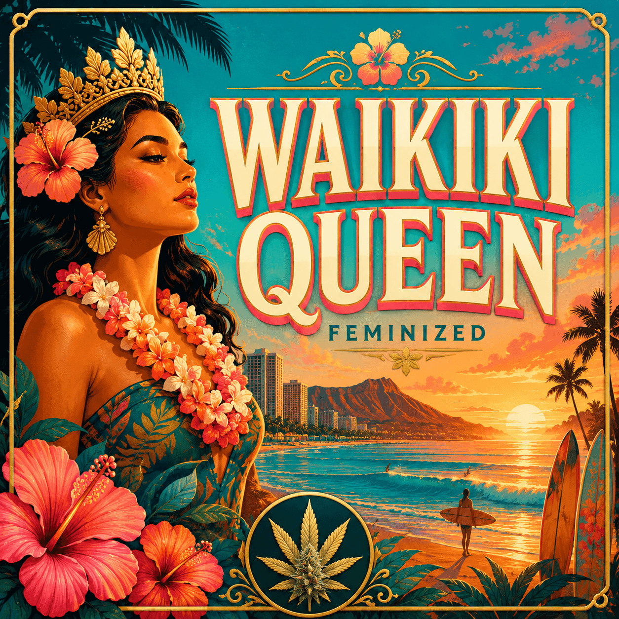 Waikiki Queen Feminized Seeds - photo 3