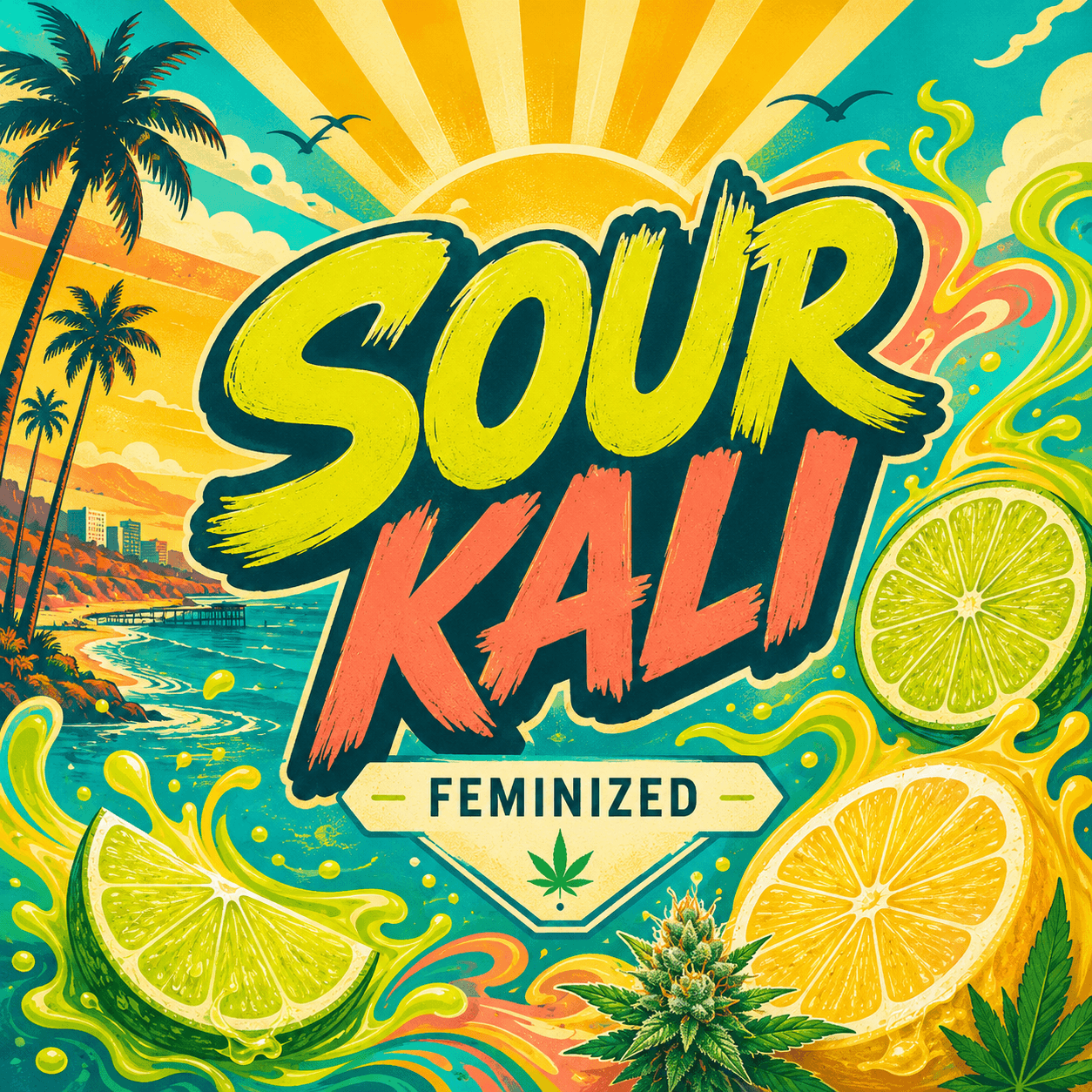 Sour Kali Feminized Seeds - photo 3