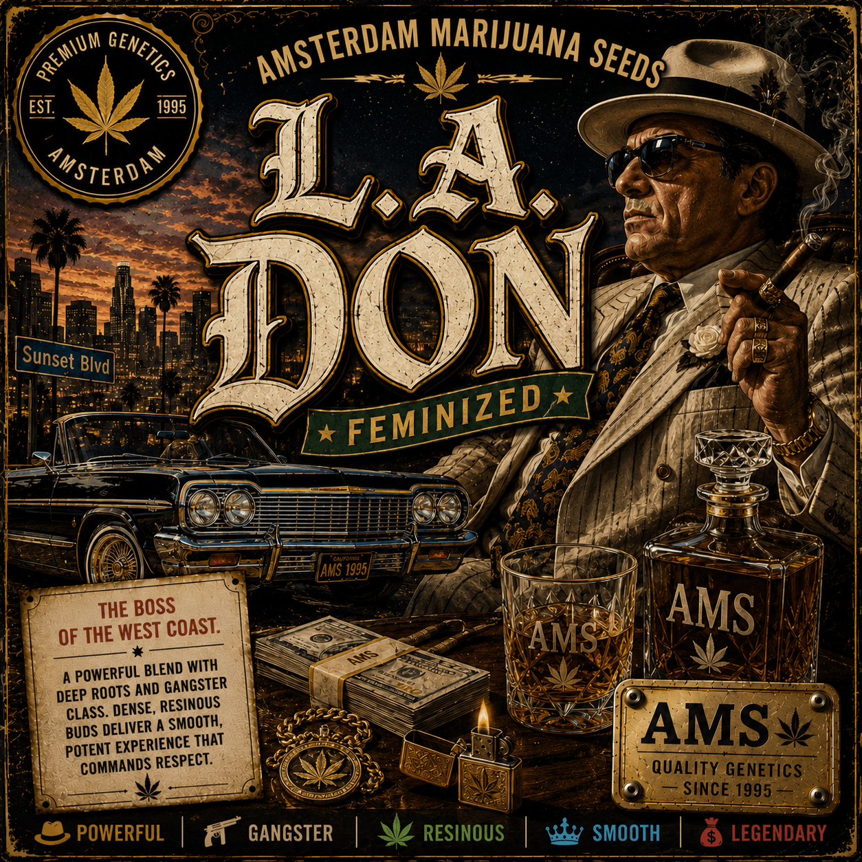L.A. Don Feminized Seeds - photo 2