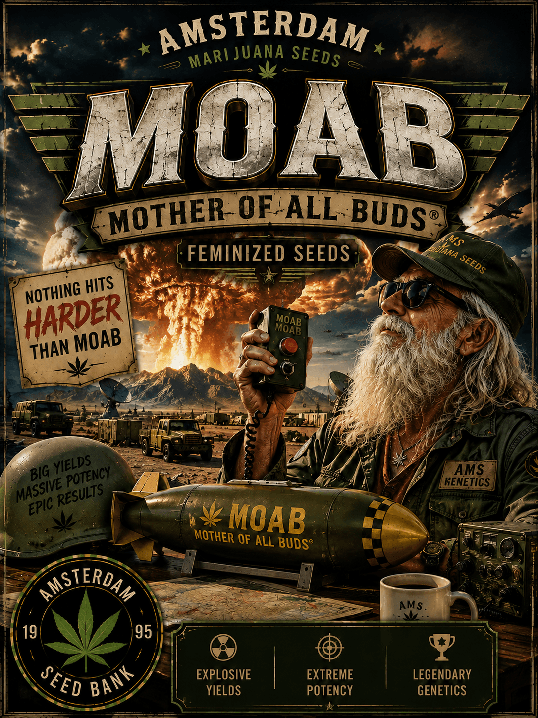 MOAB – Mother of All Buds ® Feminized Seeds - photo 7