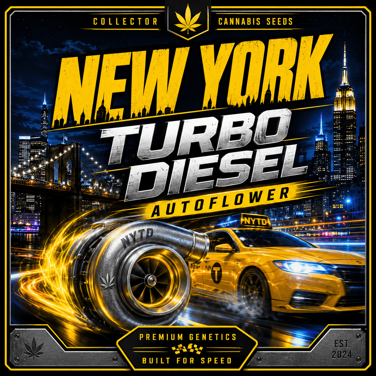 New York Turbo Diesel Autoflower Seeds - photo 3