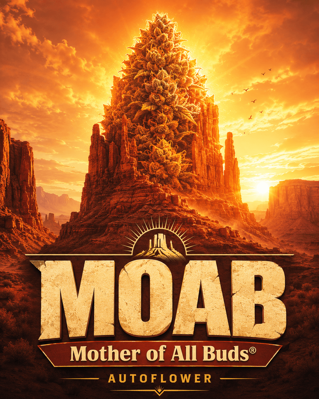 MOAB – Mother of All Buds ® Autoflower Seeds - photo 2