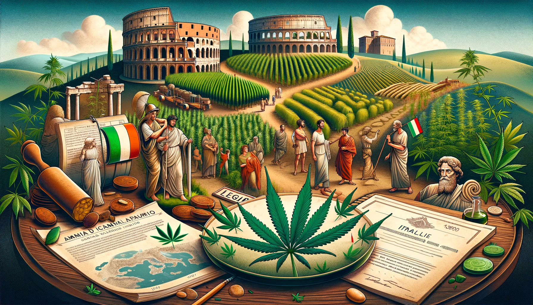 cannabis Rom Italien