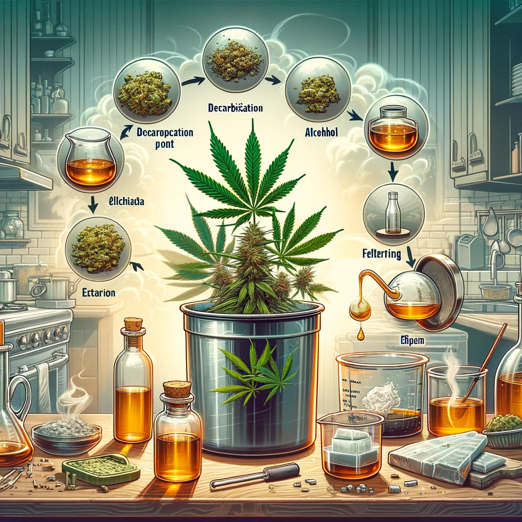 extrait de cannabis à l'huile de haschich