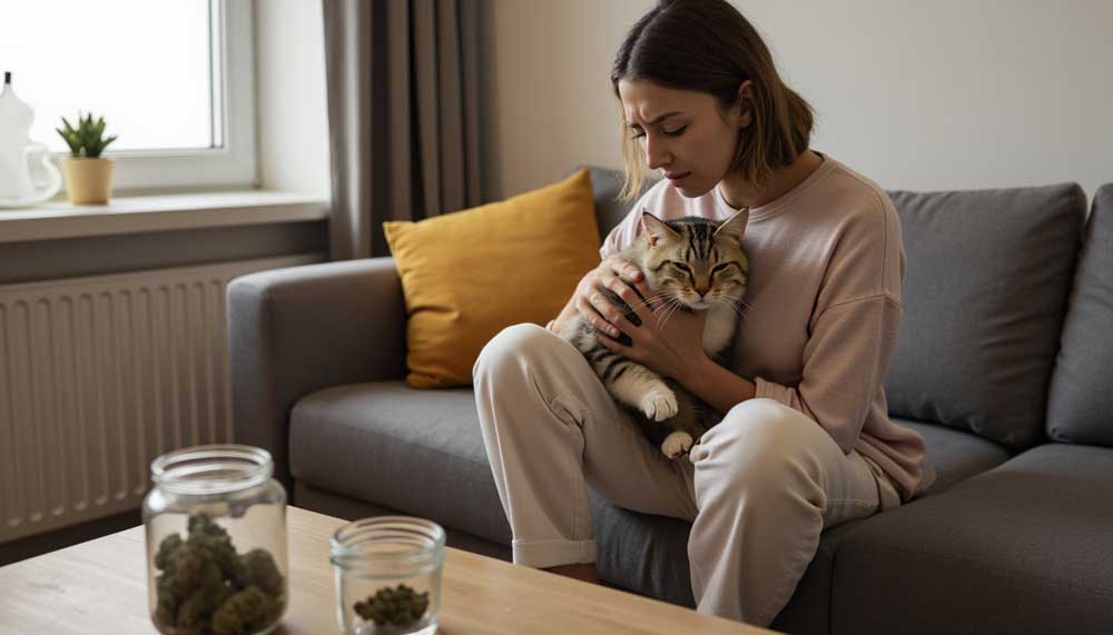 Comment l’herbe affecte-t-elle les chats ? Découvrez les risques liés à l’exposition au cannabis chez les animaux de compagnie, les signes avant-coureurs à surveiller et comment protéger votre chat à la maison.