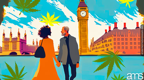 Londra esrar yaprakları