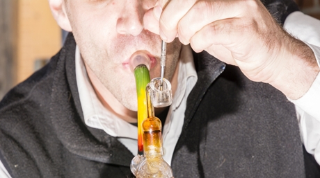 plate-forme de dab portative de collecteur de nectar